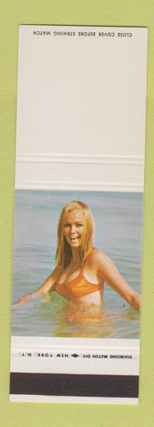 Matchbook Cover - Diamond Match pinup blank SAMPLE