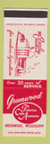 Matchbook Cover - Greenwood Production Credit Association MS SAMPLE