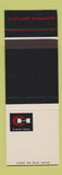 Matchbook Cover - Cutler Hammer Control SAMPLE