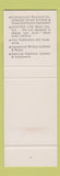 Matchbook Cover - Cutler Hammer Control SAMPLE