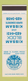 Matchbook Cover - Kissam Builders' Supply Orlando FL SAMPLE