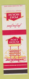 Matchbook Cover - Post House Cafeterias SAMPLE