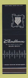 Matchbook Cover - Casablanca Hotel Miami Beach FL SAMPLE