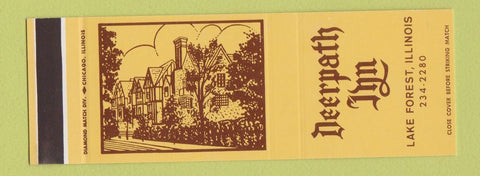 Matchbook Cover - Deerpath Inn Lake Forest IL SAMPLE
