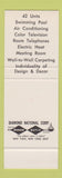 Matchbook Cover - Highlands Motel Paintsville KY SAMPLE