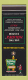 Matchbook Cover - Holiday Inn Greenwood SC SAMPLE