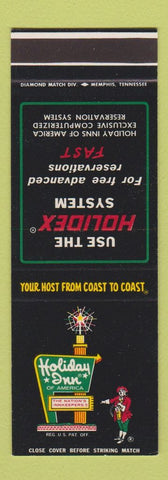 Matchbook Cover - Holiday Inn Greenwood SC SAMPLE