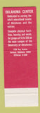 Matchbook Cover - University of Oklahoma Continuing Education Norman OK SAMPLE