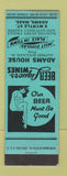 Matchbook Cover - Adams House Adams MA girlie