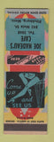 Matchbook Cover - Joe Nadeau's Cafe Fitchburg MA girlie