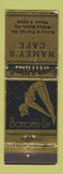 Matchbook Cover - Namey's Cafe Wilkes Barre PA girlie