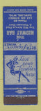 Matchbook Cover - Midway Bar Rawlins WY girlie