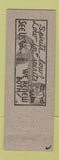 Matchbook Cover - Midway Bar Rawlins WY girlie