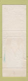 Matchbook Cover - Kenner Bowling Pittsburgh PA SAMPLE WORN