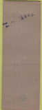 Matchbook Cover - Silver Star Hot Springs MT
