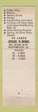 Matchbook Cover - Strike a Spare Bowling Northbrook IL AMF WEAR