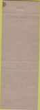 Matchbook Cover - Western Motel Browning MT hillbilly