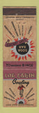 Matchbook Cover - Log Cabin Bowling Detroit MI WEAR
