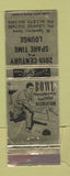 Matchbook Cover - 20th Century Bowling Spare Time Lounge North Spencer IA WEAR