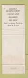 Matchbook Cover - 20th Century Bowling Spare Time Lounge North Spencer IA WEAR