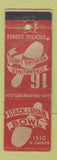 Matchbook Cover - Stack & Ryan Bowling Chicago IL WEAR