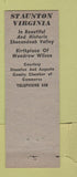 Matchbook Cover - HB Cleveland Motors Dodge Plymouth Staunton VA paint