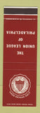 Matchbook Cover - Union League of Philadelphia PA SAMPLE