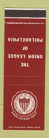 Matchbook Cover - Union League of Philadelphia PA SAMPLE