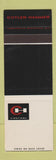 Matchbook Cover - Cutler Hammer Control SAMPLE