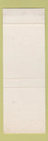 Matchbook Cover - Silsbee Flower Shop TX MISCUT SAMPLE