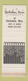 Matchbook Cover - Holiday Inn Clarksdale MS SAMPLE