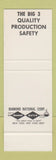 Matchbook Cover - Moore Drop Forging SAMPLE