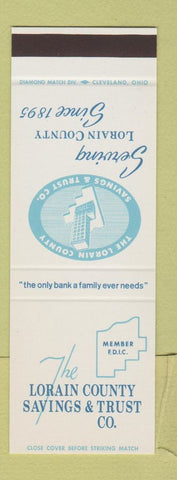 Matchbook Cover - Lorain County Savings Trust OH SAMPLE