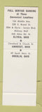 Matchbook Cover - Lorain County Savings Trust OH SAMPLE