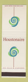 Matchbook Cover - Houstonaire Motor Inn Houston TX SAMPLE