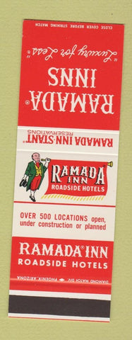 Matchbook Cover - Ramada Inns SAMPLE