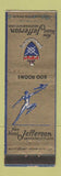 Matchbook Cover - New Hotel Jefferson St Louis MO WEAR