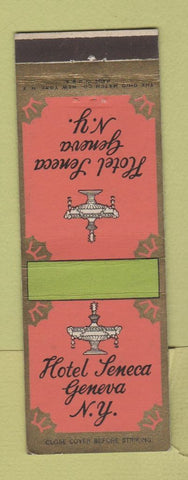 Matchbook Cover - Hotel Seneca Geneva NY
