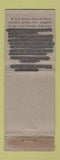 Matchbook Cover - Mount Dallas Cut Dream Highway Harrisburg Pittsburgh PA