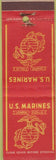 Matchbook Cover - US Marines