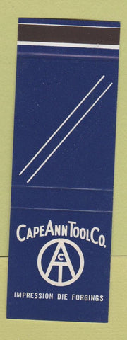 Matchbook Cover - Cape Ann Tool Pigeon Cove MA SAMPlE