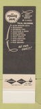 Matchbook Cover - Valley Inn Restaurant Tulsa OK SAMPlE