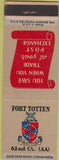 Matchbook Cover - Fort Totten PX