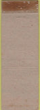 Matchbook Cover - Fort Totten PX