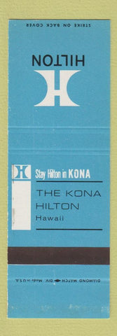 Matchbook Cover - Hilton Hotel Kona Hawaii SAMPLE