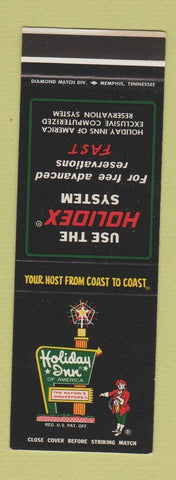 Matchbook Cover - Holiday Inn Clarksdale MS SAMPLE