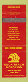 Matchbook Cover - Biloxi Beach Motor Inn MS WEAR