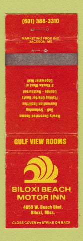 Matchbook Cover - Biloxi Beach Motor Inn MS WEAR
