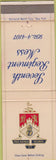 Matchbook Cover - Seventh Regiment Mess Military