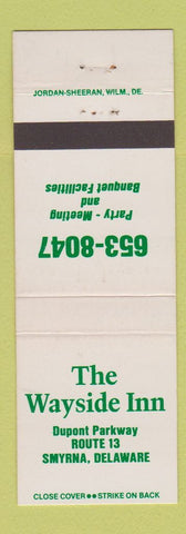 Matchbook Cover - Wayside Inn Smyrna DE